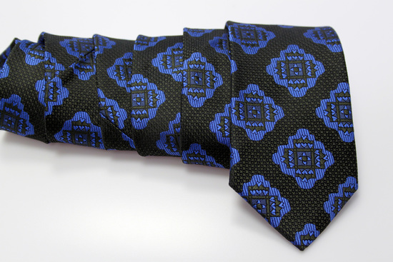 Cravate à rayures personnalisée pour la société Gerflor